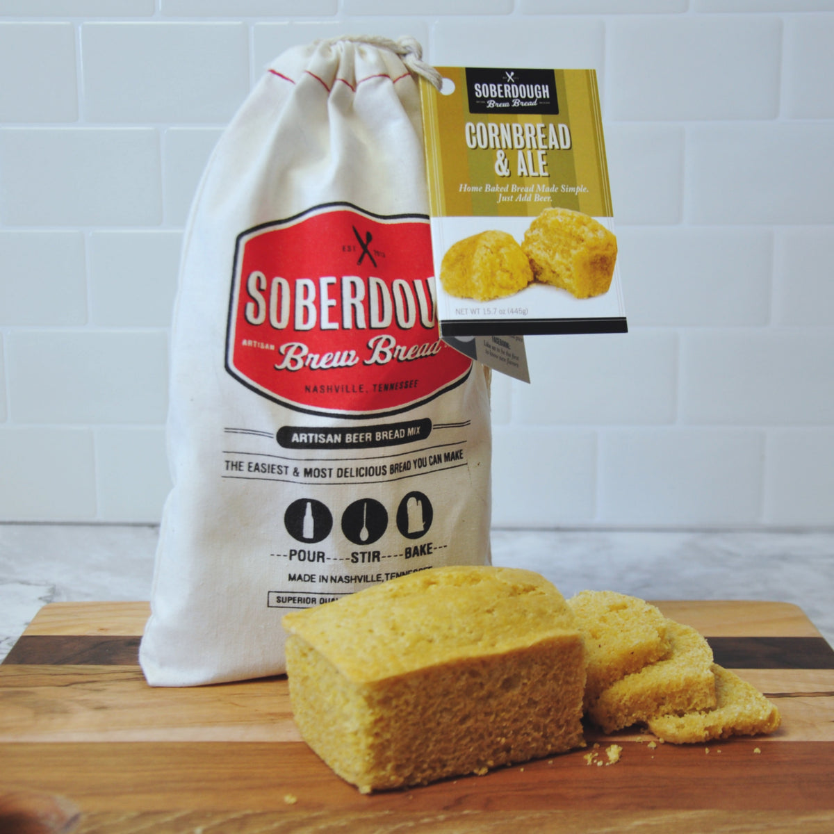 Cornbread & Ale Artisan Beer Bread Mix | Dirty South Pottery