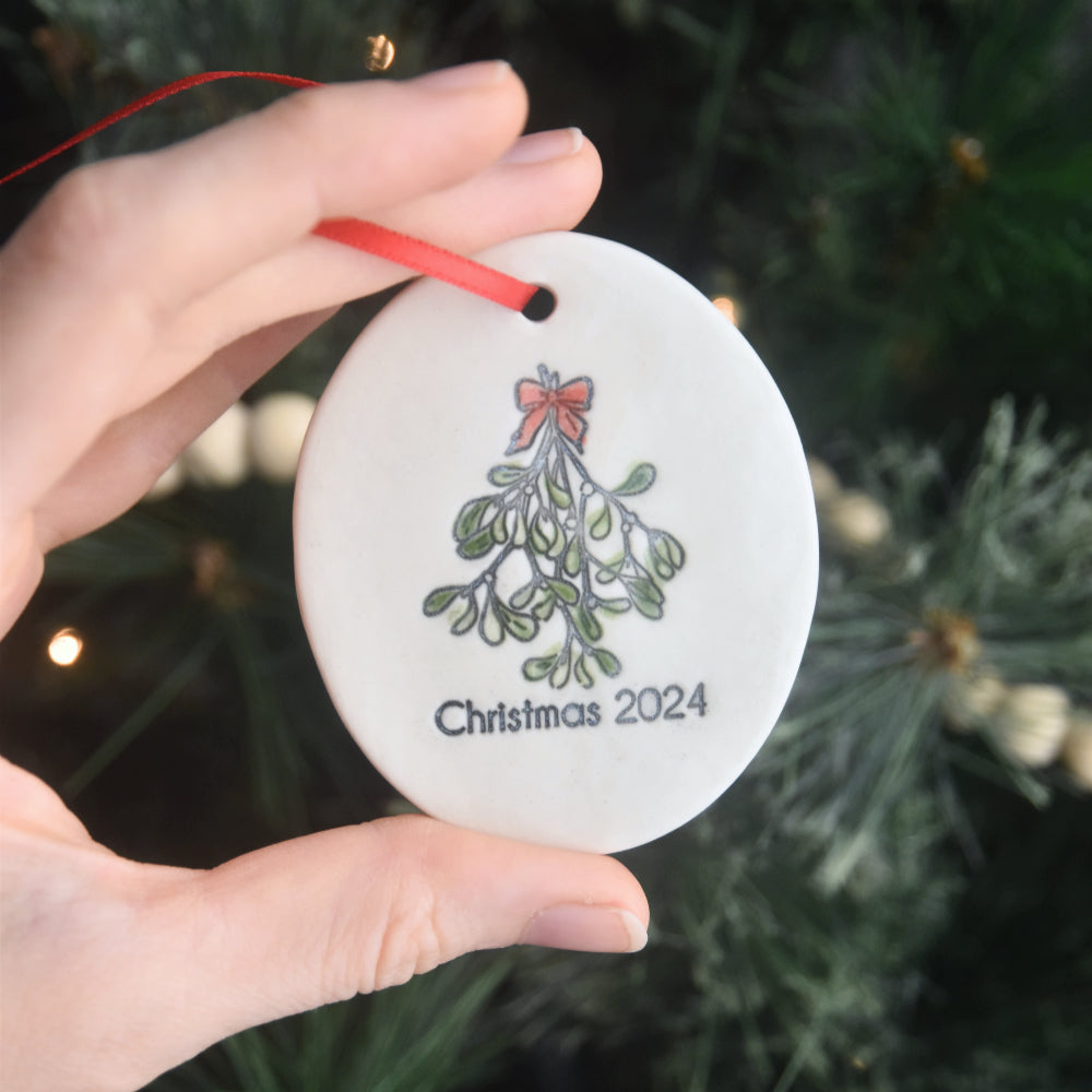 2024 Mistletoe Ornament | Limited Holiday Collection