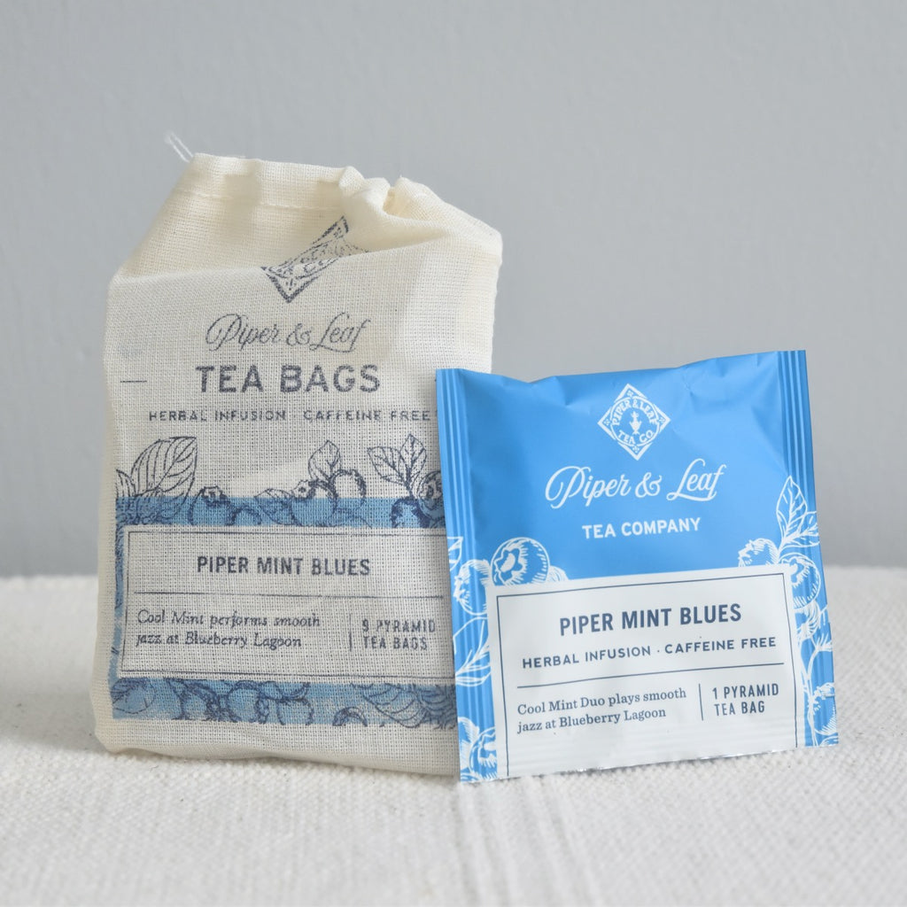 Piper Mint Blues | Piper & Leaf Bagged Teas