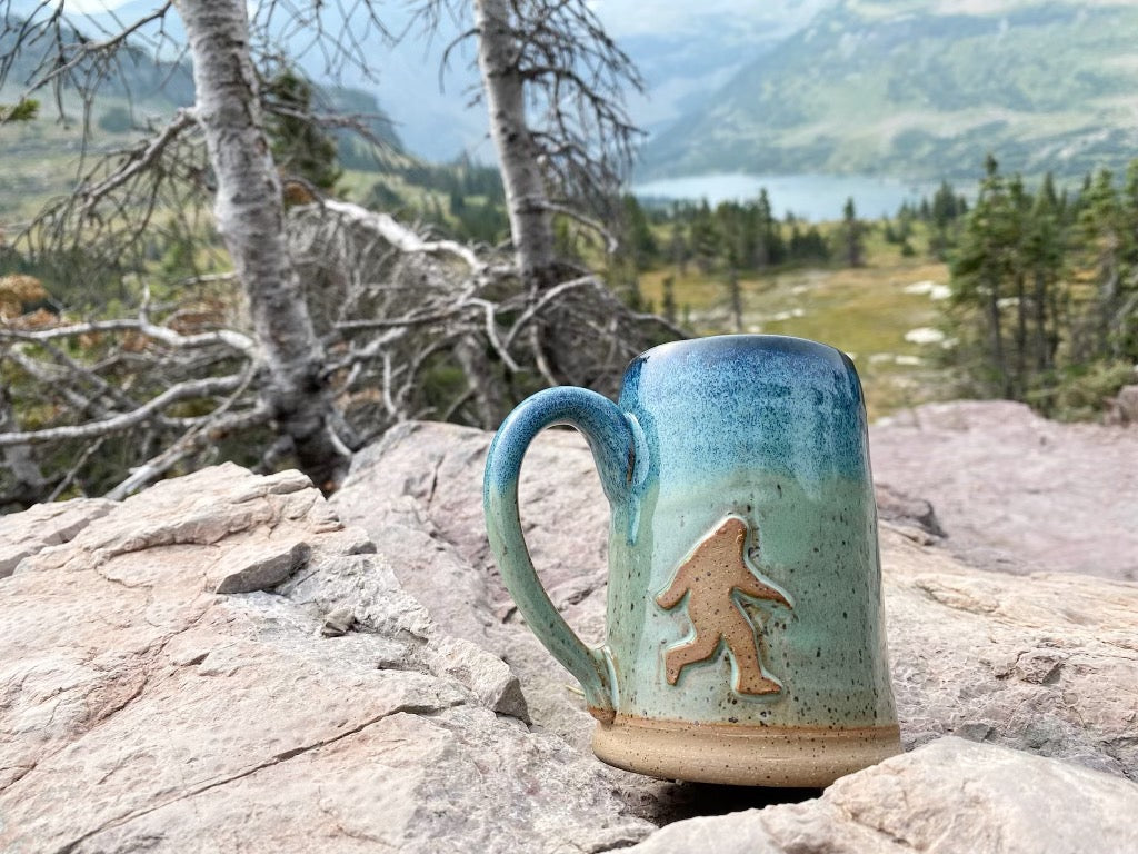 Mountain Bear Handmade Mug